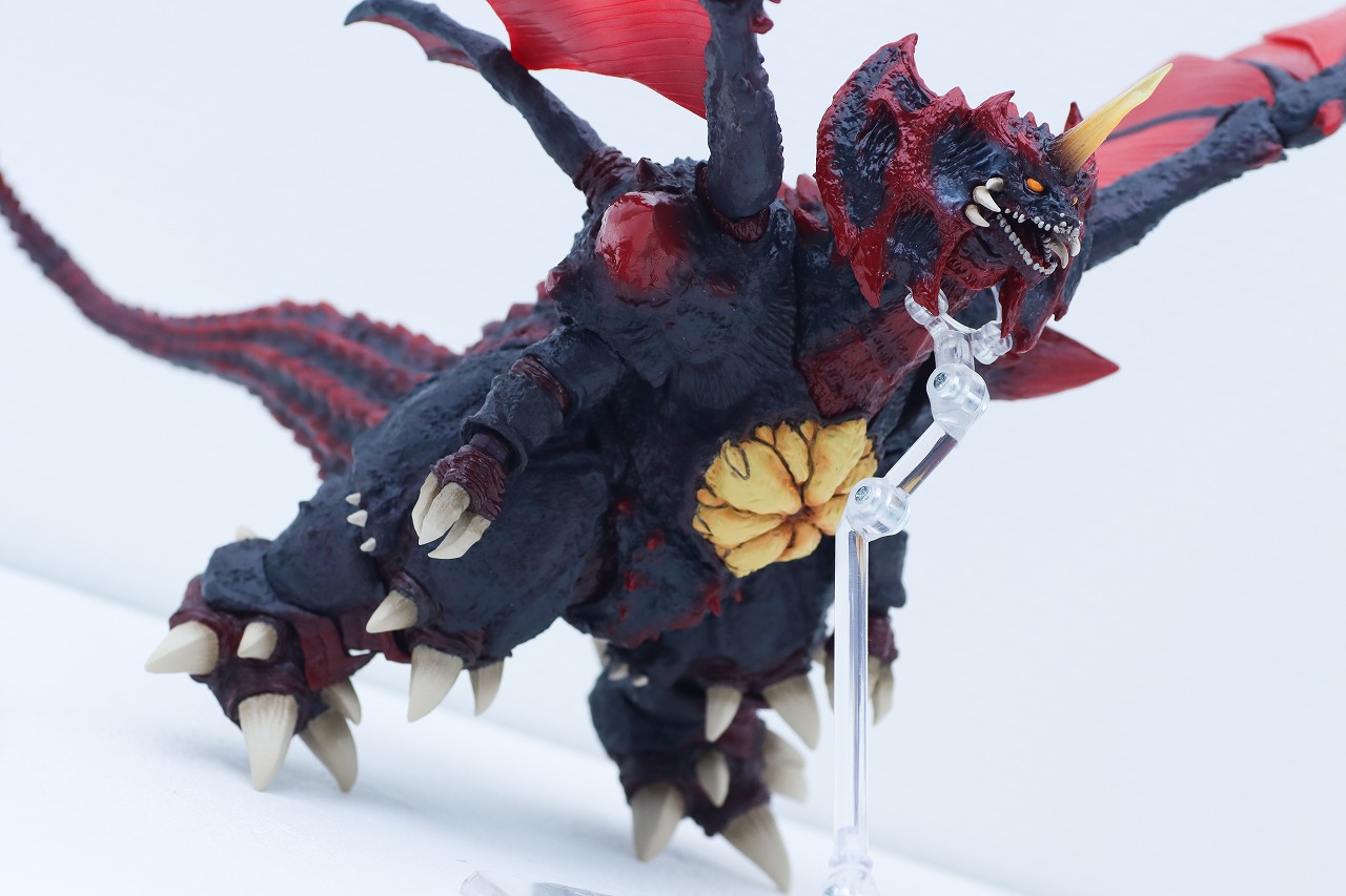 S.H.モンスターアーツ　デストロイア（完全体） 東京臨海副都心決戦ver.　レビュー　アクション