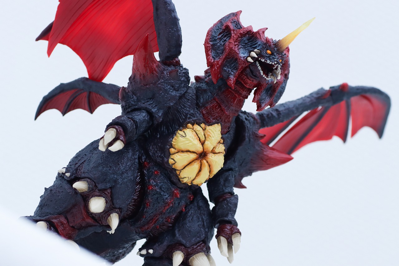 S.H.モンスターアーツ　デストロイア（完全体） 東京臨海副都心決戦ver.　レビュー　アクション