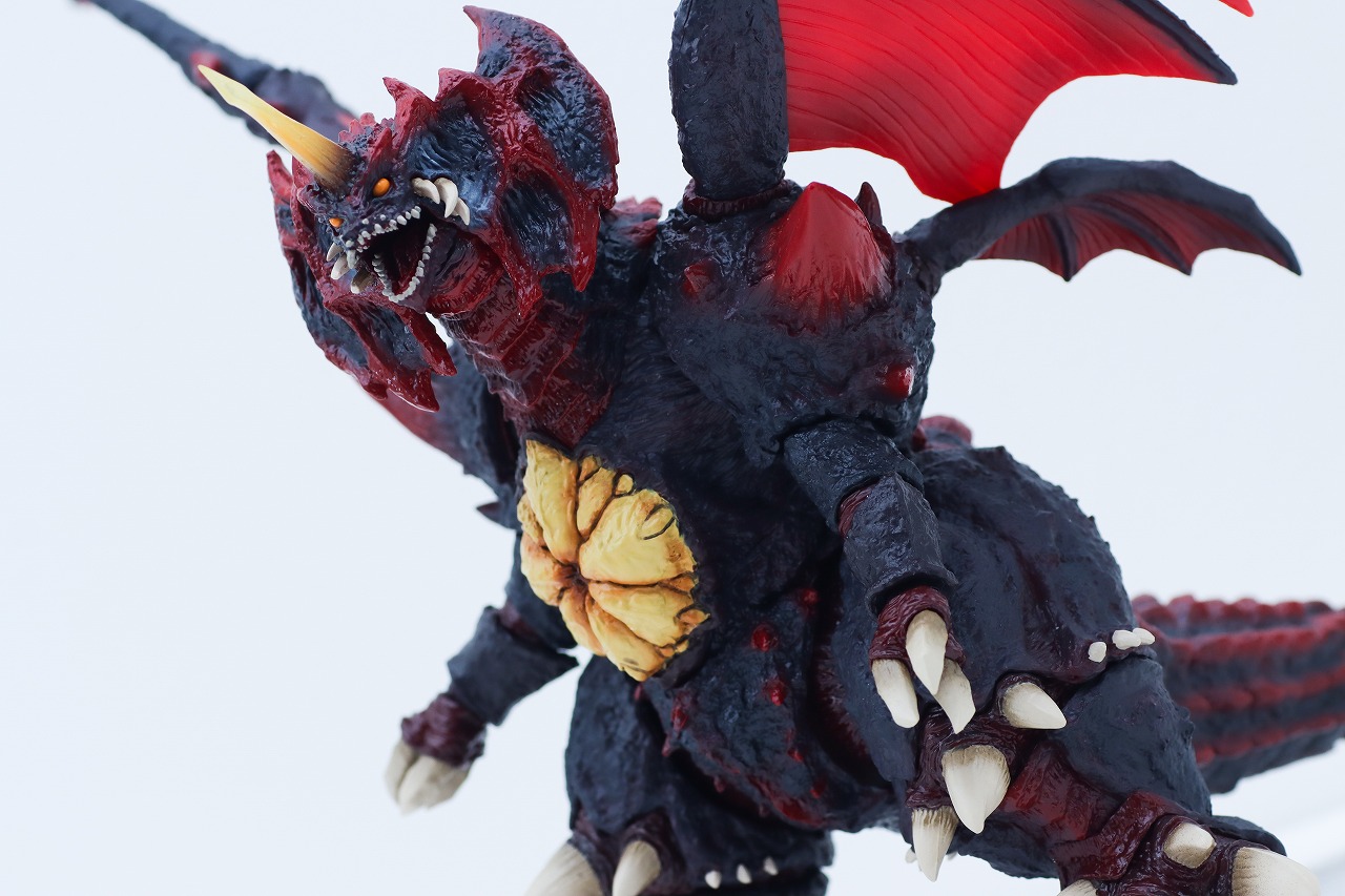 S.H.モンスターアーツ　デストロイア（完全体） 東京臨海副都心決戦ver.　レビュー　アクション