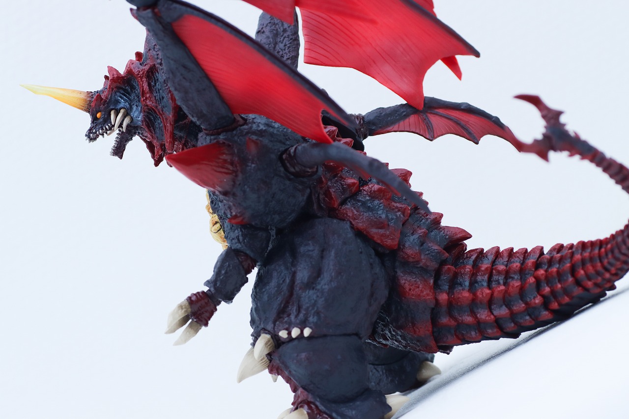 S.H.モンスターアーツ　デストロイア（完全体） 東京臨海副都心決戦ver.　レビュー　アクション