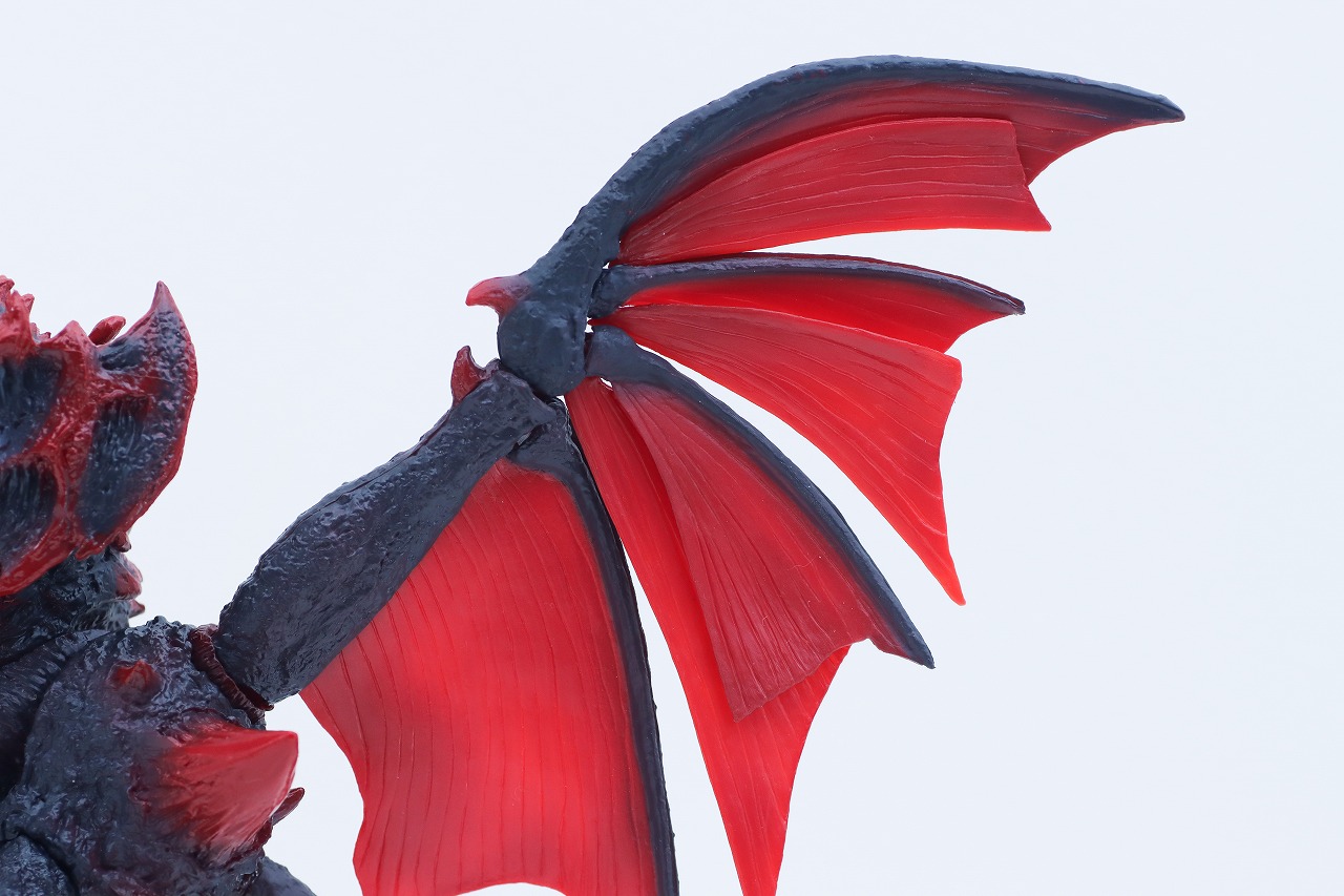 S.H.モンスターアーツ　デストロイア（完全体） 東京臨海副都心決戦ver.　レビュー　可動範囲