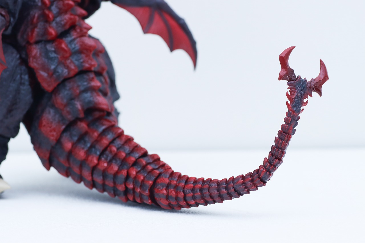 S.H.モンスターアーツ　デストロイア（完全体） 東京臨海副都心決戦ver.　レビュー　可動範囲