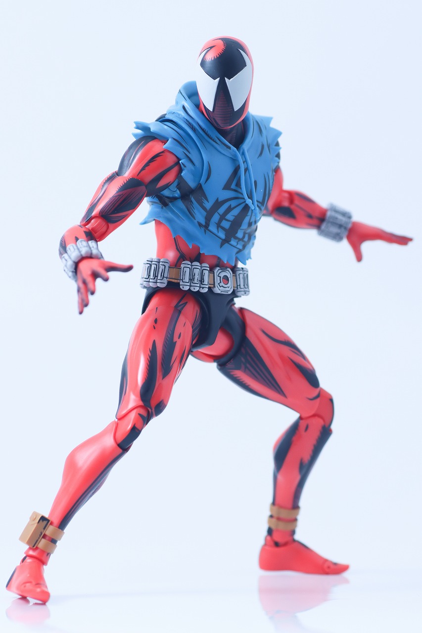 S.H.フィギュアーツ　スカーレット・スパイダー（スパイダーマン：アクロス・ザ・スパイダーバース）　レビュー　本体
