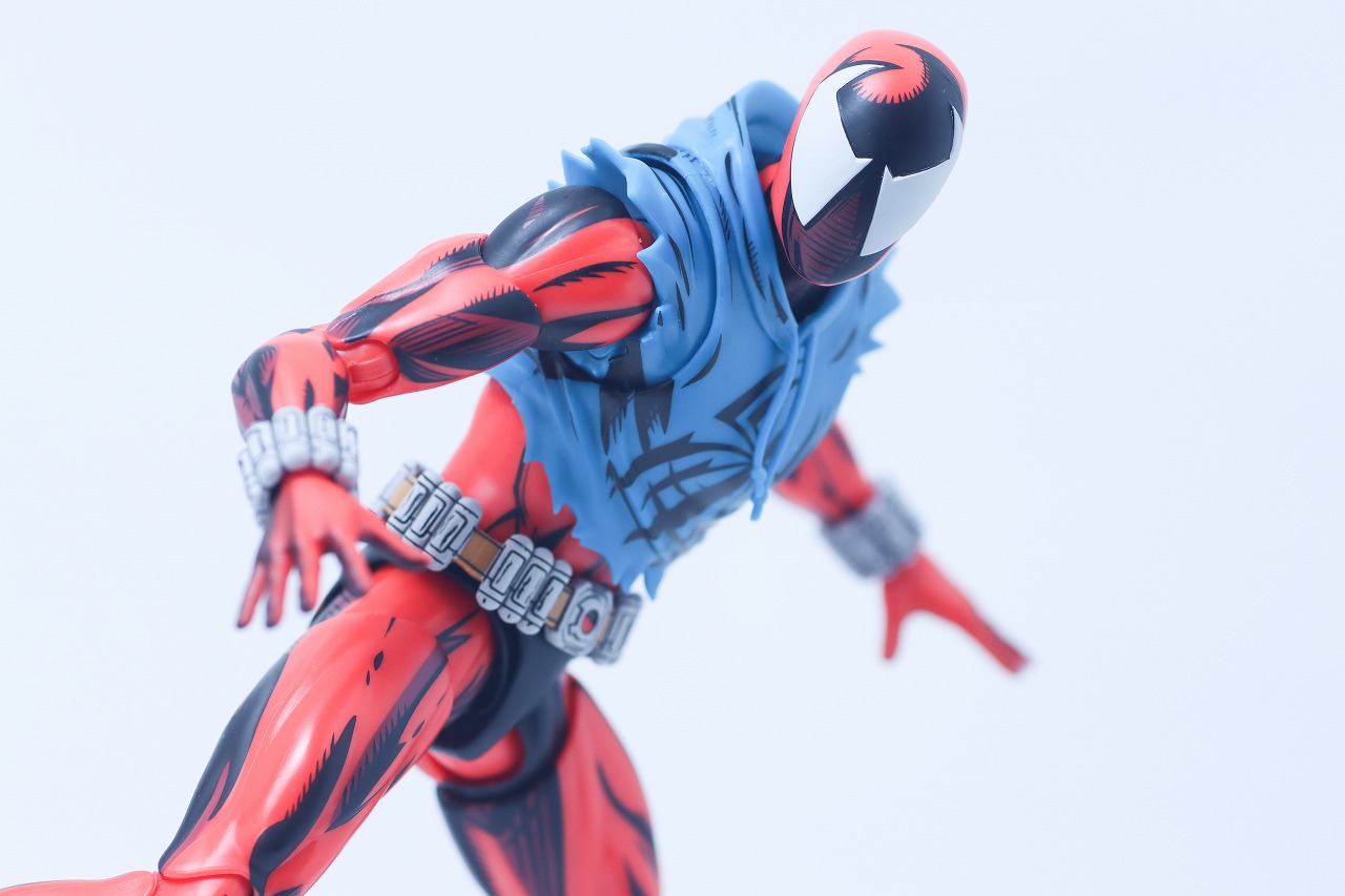 S.H.フィギュアーツ　スカーレット・スパイダー（スパイダーマン：アクロス・ザ・スパイダーバース）　レビュー　アクション