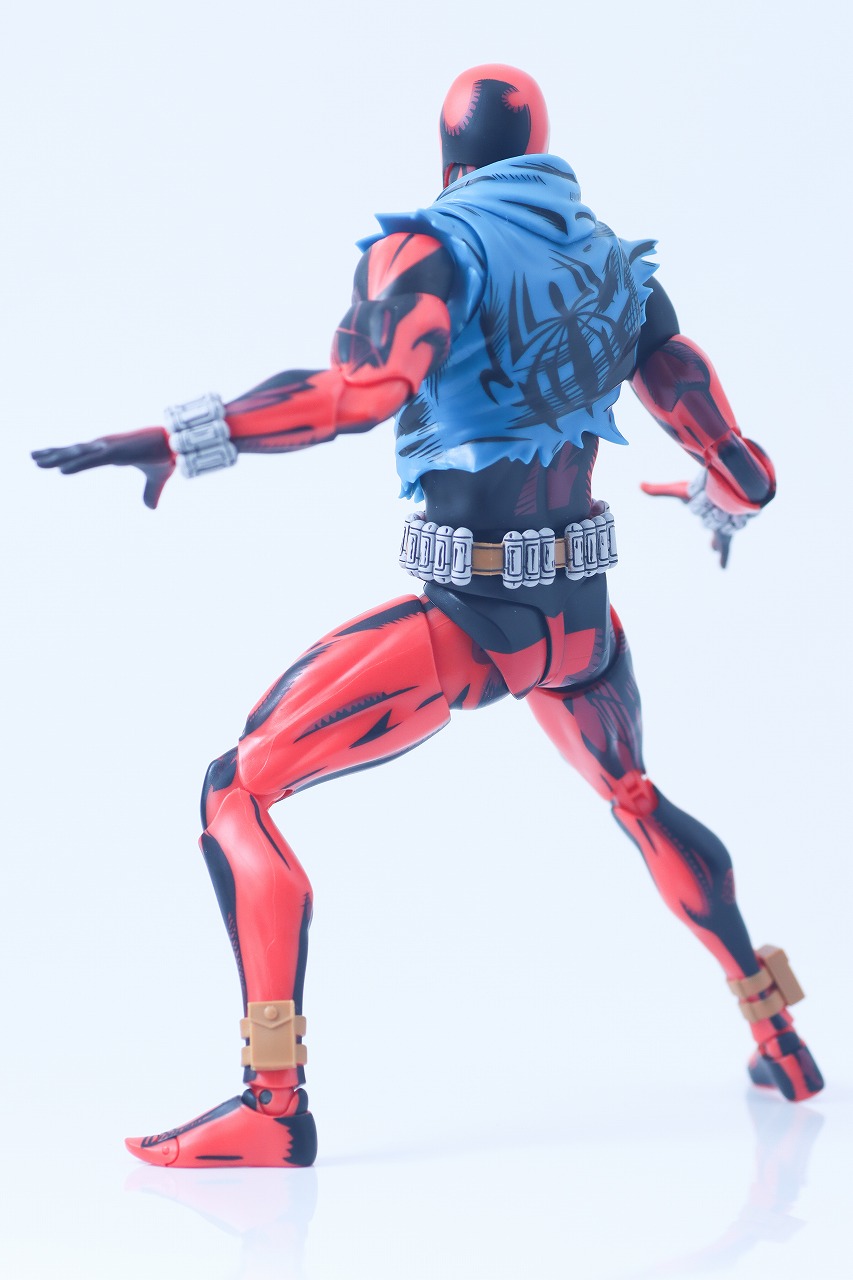 S.H.フィギュアーツ　スカーレット・スパイダー（スパイダーマン：アクロス・ザ・スパイダーバース）　レビュー　本体