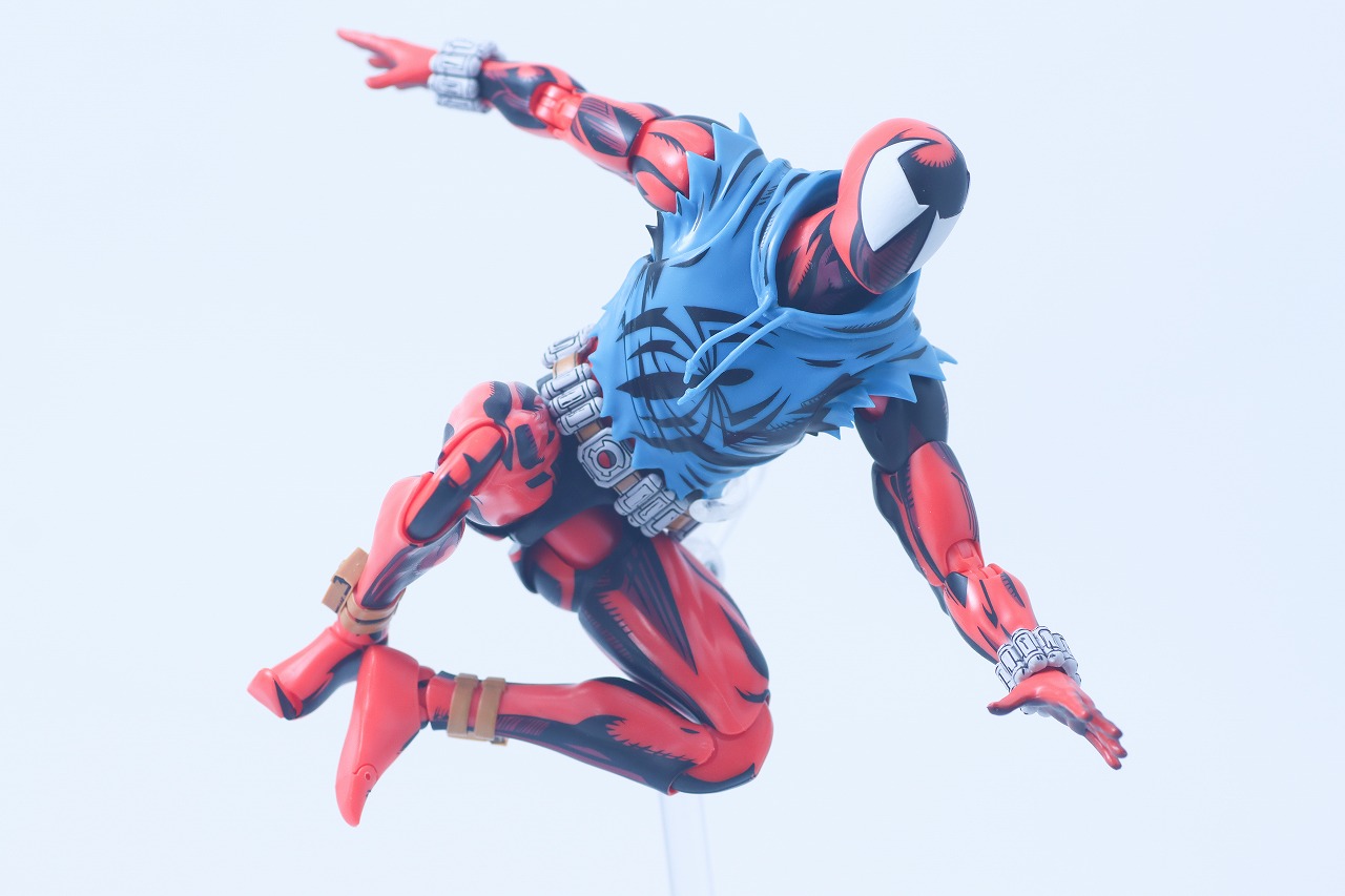 S.H.フィギュアーツ　スカーレット・スパイダー（スパイダーマン：アクロス・ザ・スパイダーバース）　レビュー　アクション