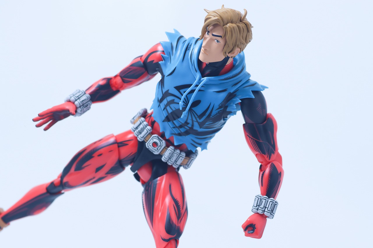 S.H.フィギュアーツ　スカーレット・スパイダー（スパイダーマン：アクロス・ザ・スパイダーバース）　レビュー　アクション