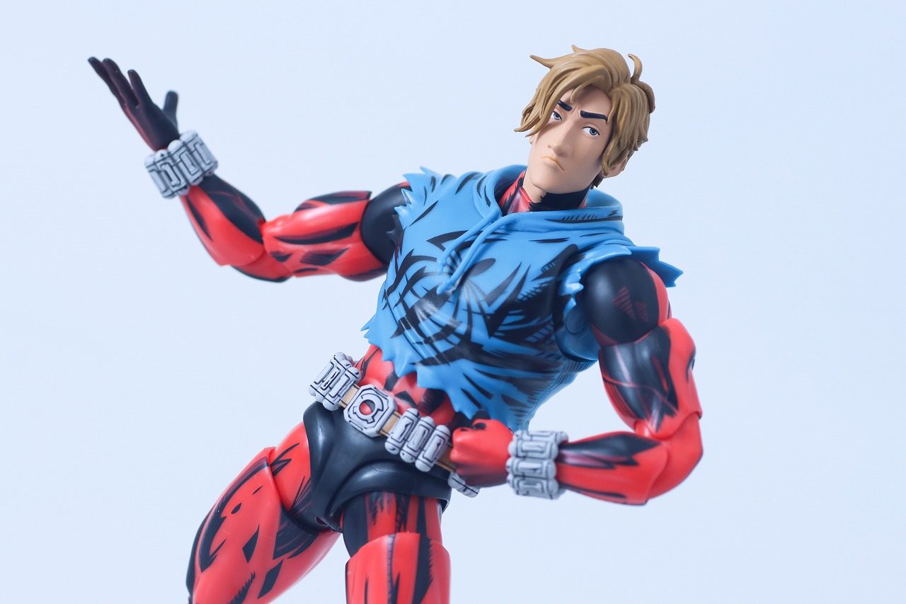 S.H.フィギュアーツ　スカーレット・スパイダー（スパイダーマン：アクロス・ザ・スパイダーバース）　レビュー　アクション