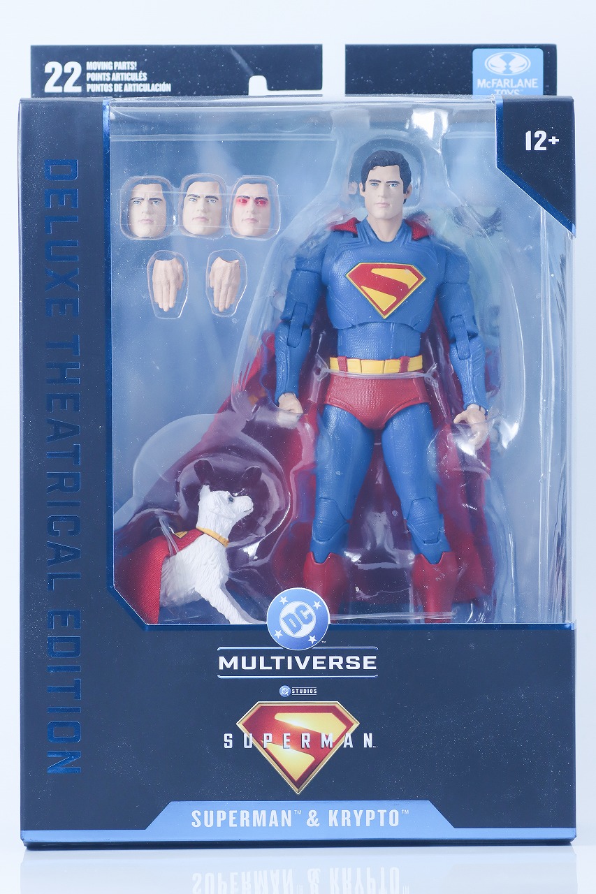 DCマルチバース　スーパーマン＆クリプト（『スーパーマン』）　レビュー　パッケージ
