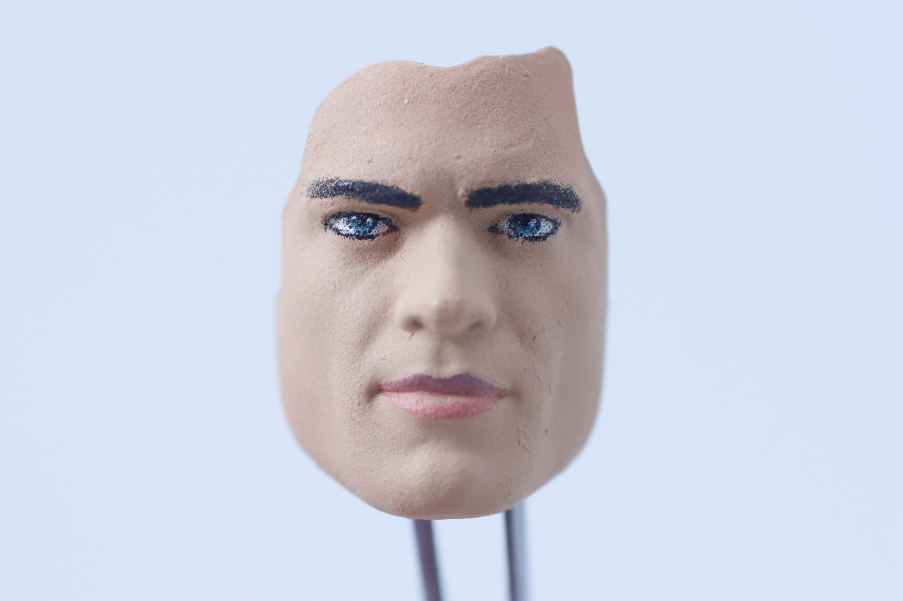 DCマルチバース　スーパーマン＆クリプト（『スーパーマン』）　レビュー　付属品　交換用フェイス