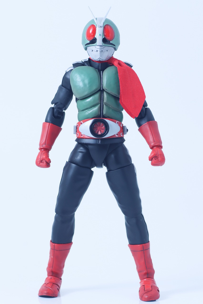 S.H.フィギュアーツ 真骨彫製法 仮面ライダー新2号 栄光の昭和ライダーエディション レビュー 本体