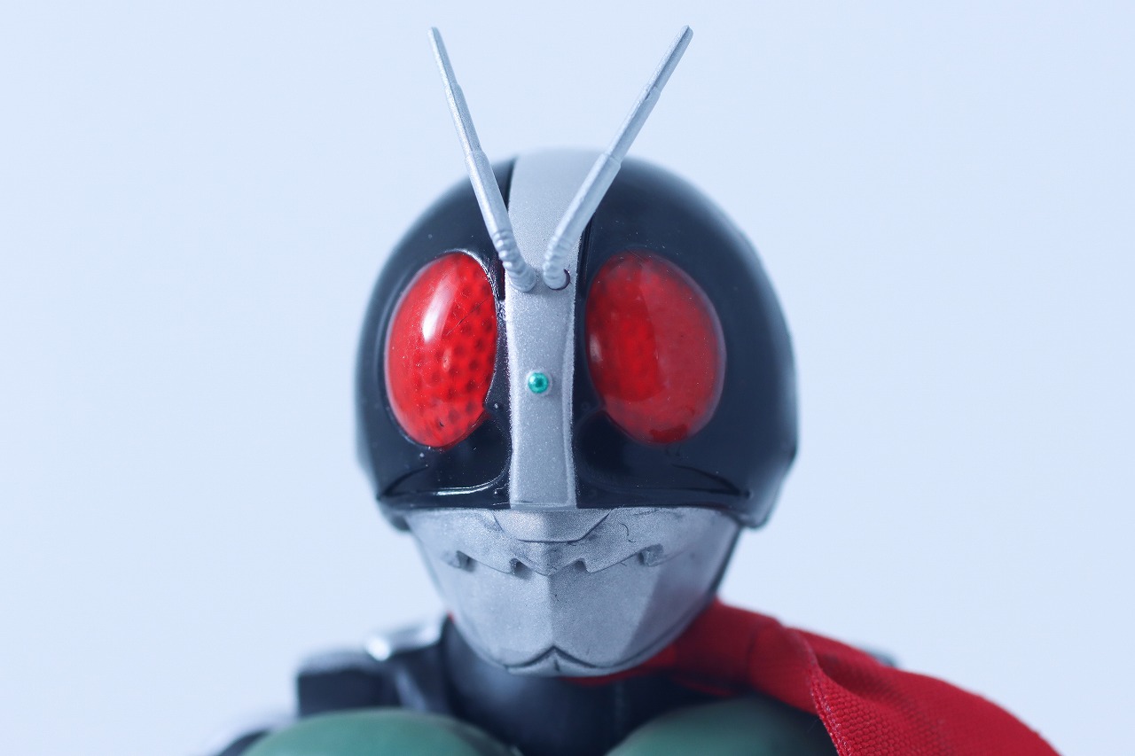 S.H.フィギュアーツ 真骨彫製法　仮面ライダー新2号 栄光の昭和ライダーエディション　レビュー　付属品　客演　黒マスク