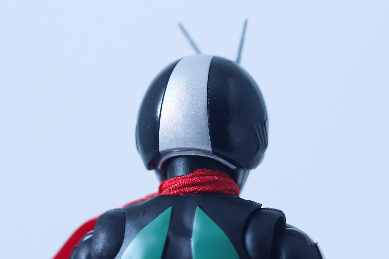 S.H.フィギュアーツ 真骨彫製法　仮面ライダー新2号 栄光の昭和ライダーエディション　レビュー　付属品　客演　黒マスク