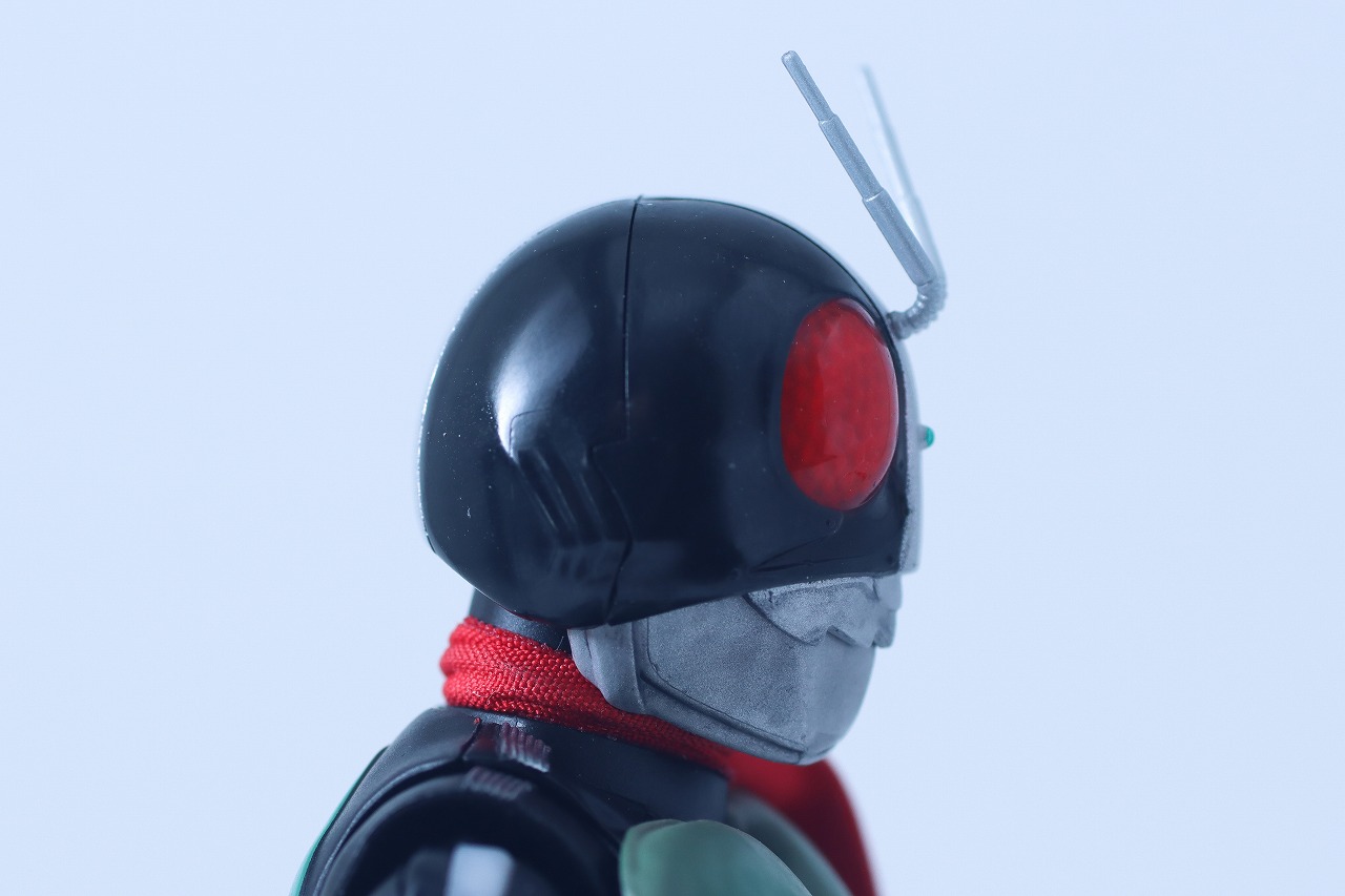 S.H.フィギュアーツ 真骨彫製法　仮面ライダー新2号 栄光の昭和ライダーエディション　レビュー　付属品　客演　黒マスク