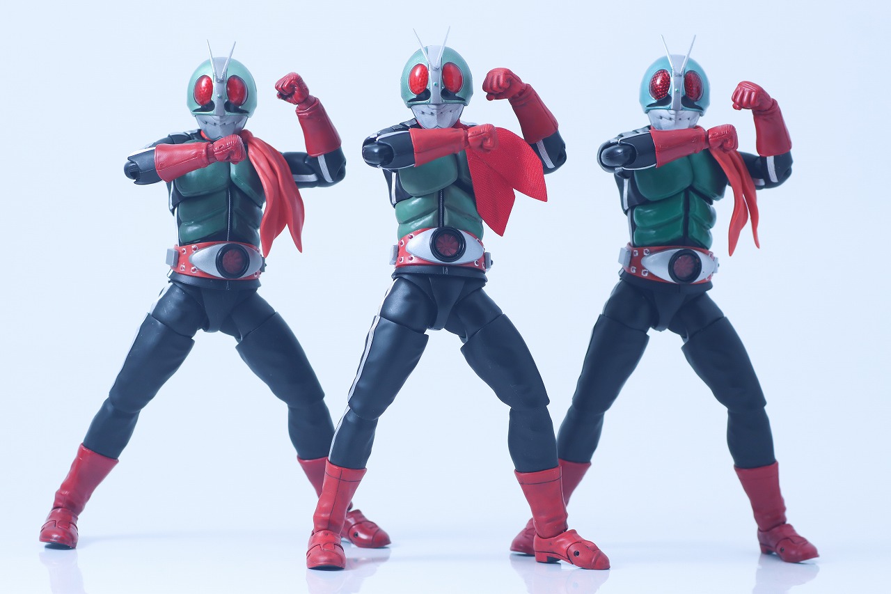 S.H.フィギュアーツ 真骨彫製法　仮面ライダー新2号 栄光の昭和ライダーエディション　レビュー　アクション