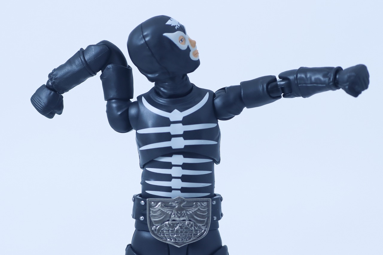 S.H.フィギュアーツ　ショッカー戦闘員 地獄の昭和怪人エディション　レビュー　可動範囲