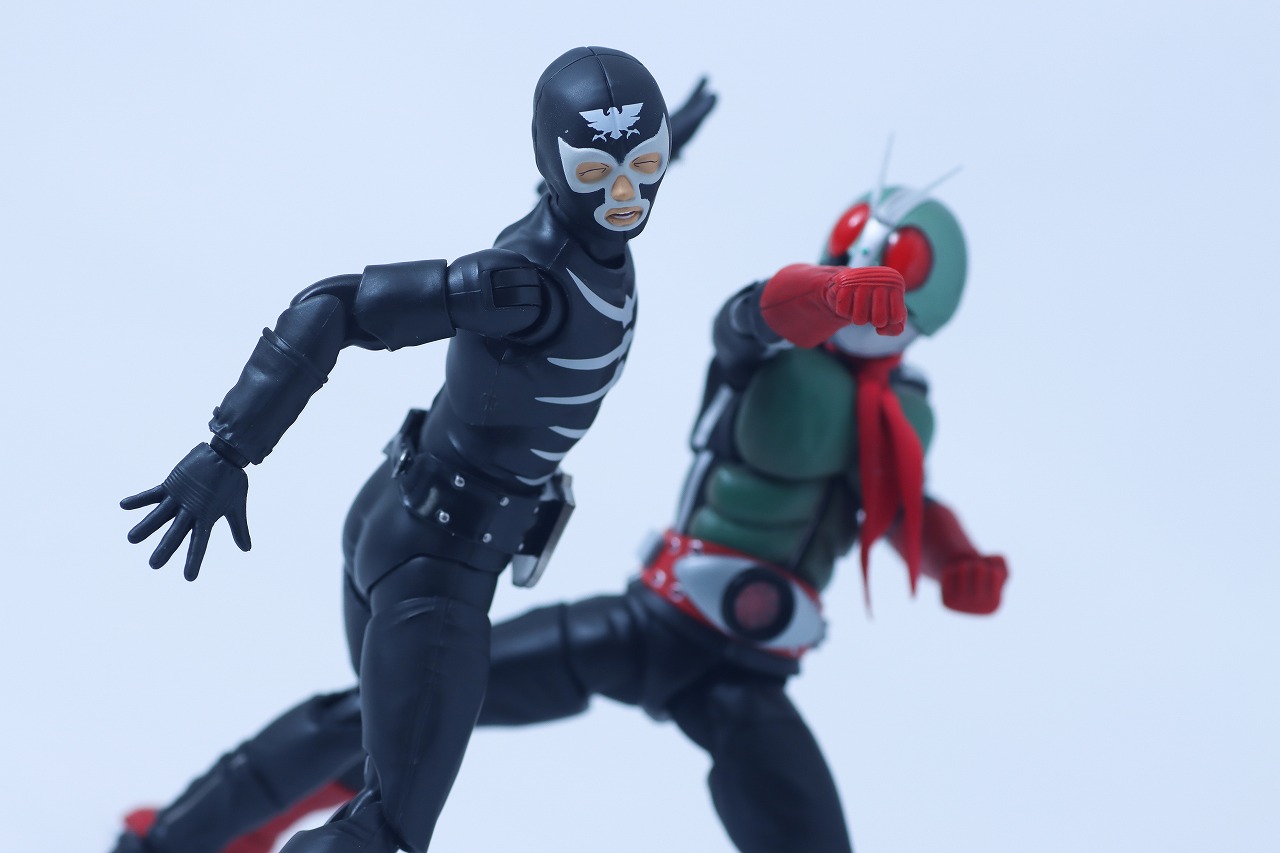 S.H.フィギュアーツ　ショッカー戦闘員 地獄の昭和怪人エディション　レビュー　アクション