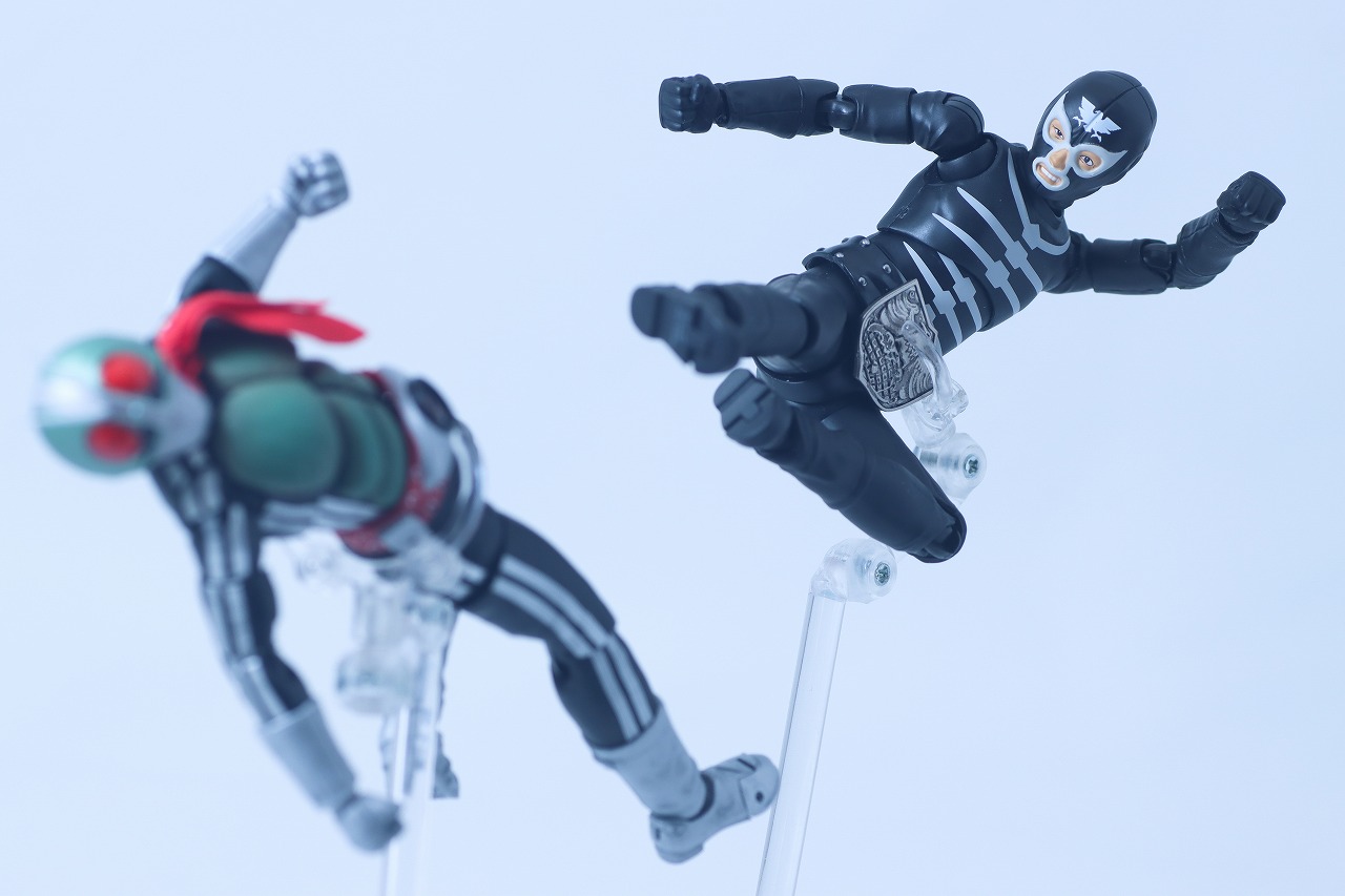 S.H.フィギュアーツ　ショッカー戦闘員 地獄の昭和怪人エディション　レビュー　アクション　新1号