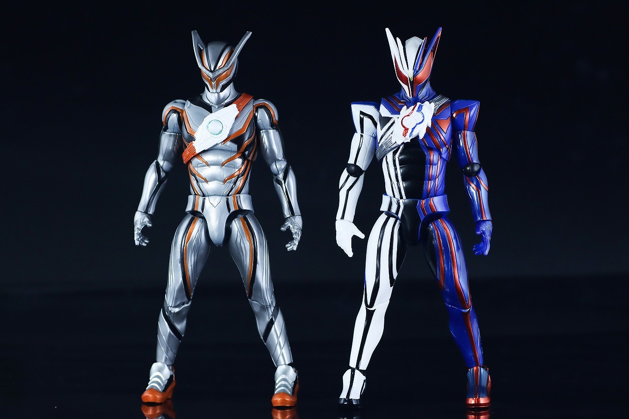 仮面ライダーアクションフィギュア 仮面ライダーノクス　レビュー　比較　ノクスナイト