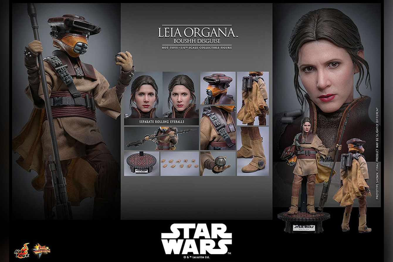 ホットトイズ新作！『スター・ウォーズ／ジェダイの帰還』賞金稼ぎに変装したレイアが26年12月発売！