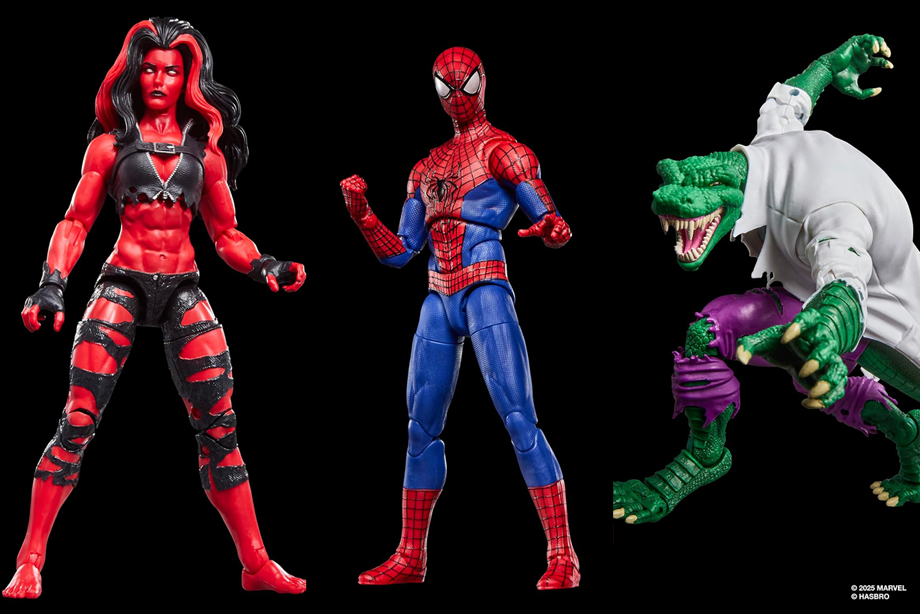 マーベルレジェンド新作！アメイジング・スパイダーマン＆レッド・シー・ハルク＆リザードが発売！