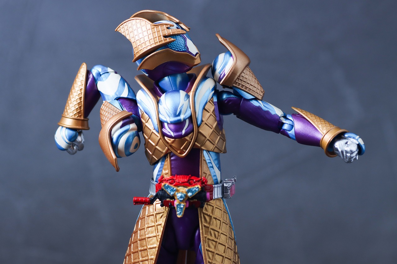 S.H.フィギュアーツ　仮面ライダーガヴ ブリザードソルベフォーム　レビュー　可動範囲