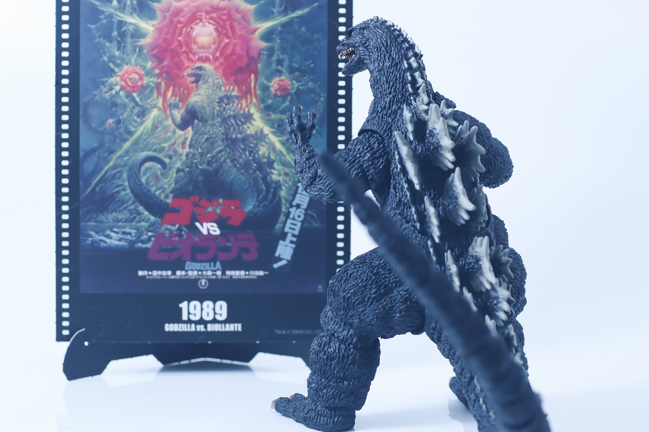 S.H.モンスターアーツ ゴジラ（1989） Movie Graphic Plus　レビュー　付属品　ゴジラVSビオランテ　アクション
