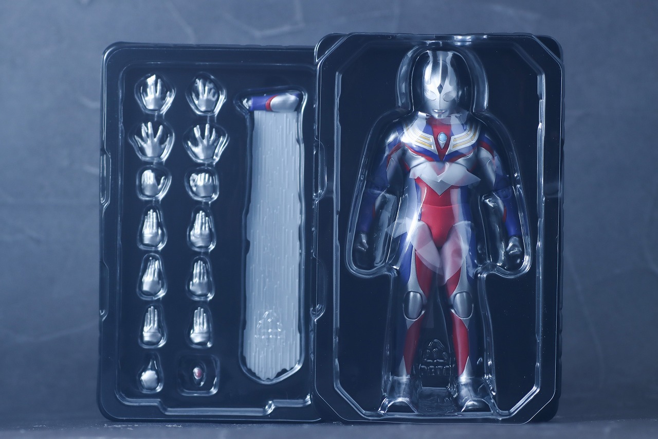 S.H.フィギュアーツ 真骨彫製法　ウルトラマンティガ マルチタイプ ウルトラの星Edition　レビュー　パッケージ