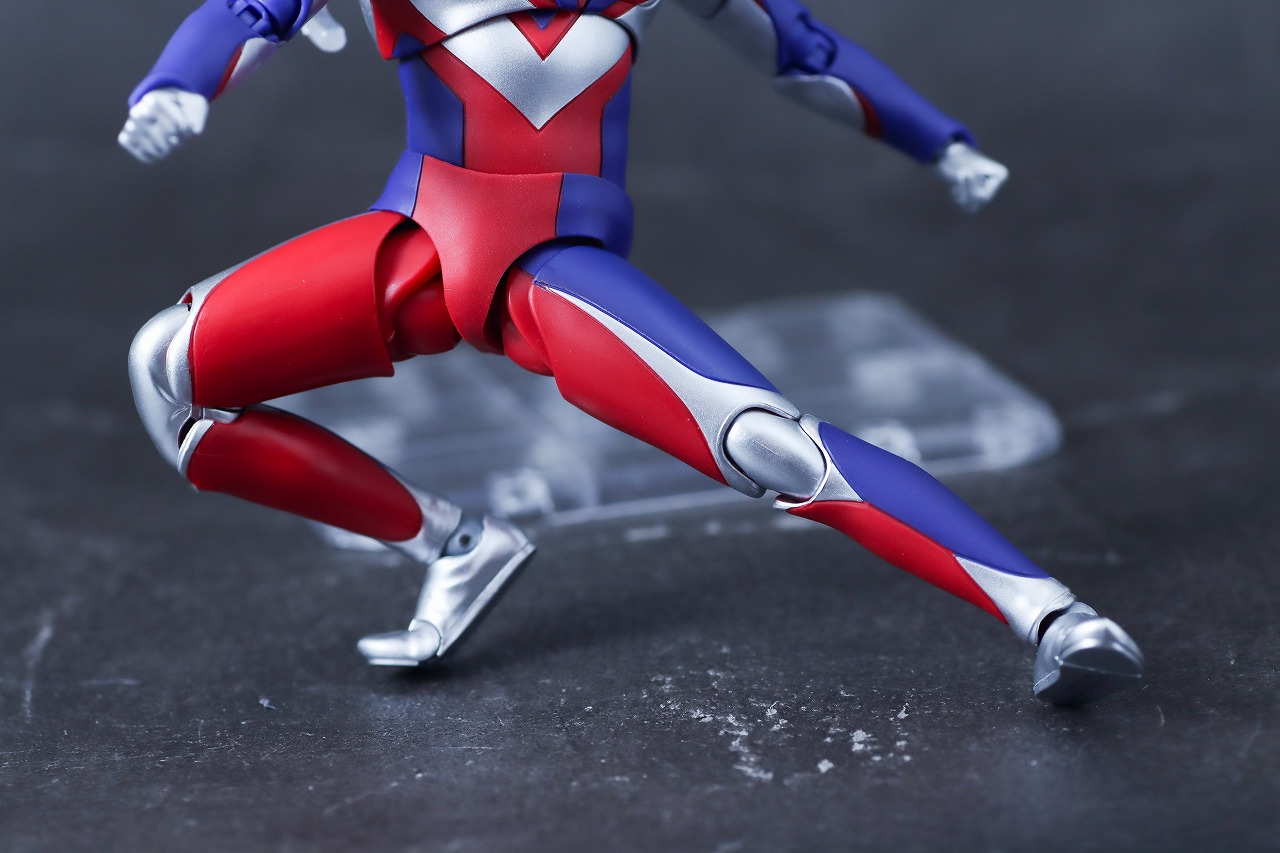 S.H.フィギュアーツ 真骨彫製法　ウルトラマンティガ マルチタイプ ウルトラの星Edition　レビュー　可動範囲