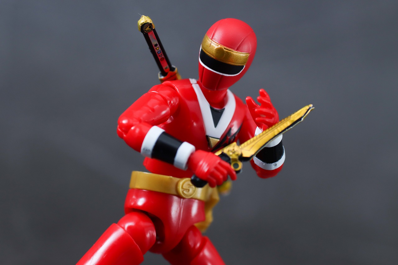 SHODO SUPER　忍者戦隊カクレンジャー　レビュー　ニンジャレッド　アクション