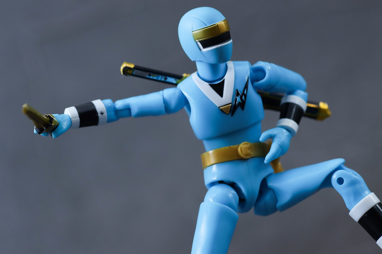 SHODO SUPER　忍者戦隊カクレンジャー　レビュー　ニンジャブルー　アクション