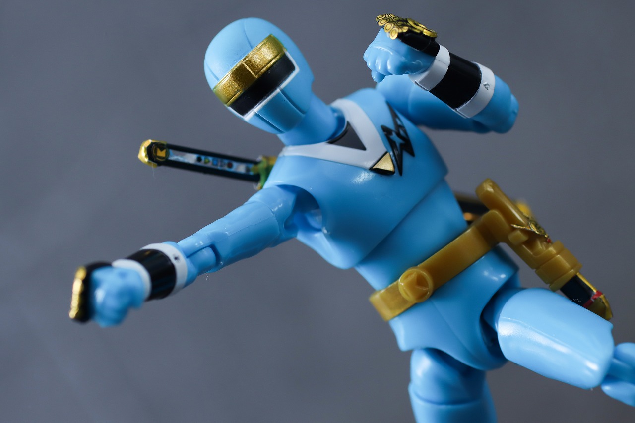 SHODO SUPER　忍者戦隊カクレンジャー　レビュー　ニンジャブルー　アクション