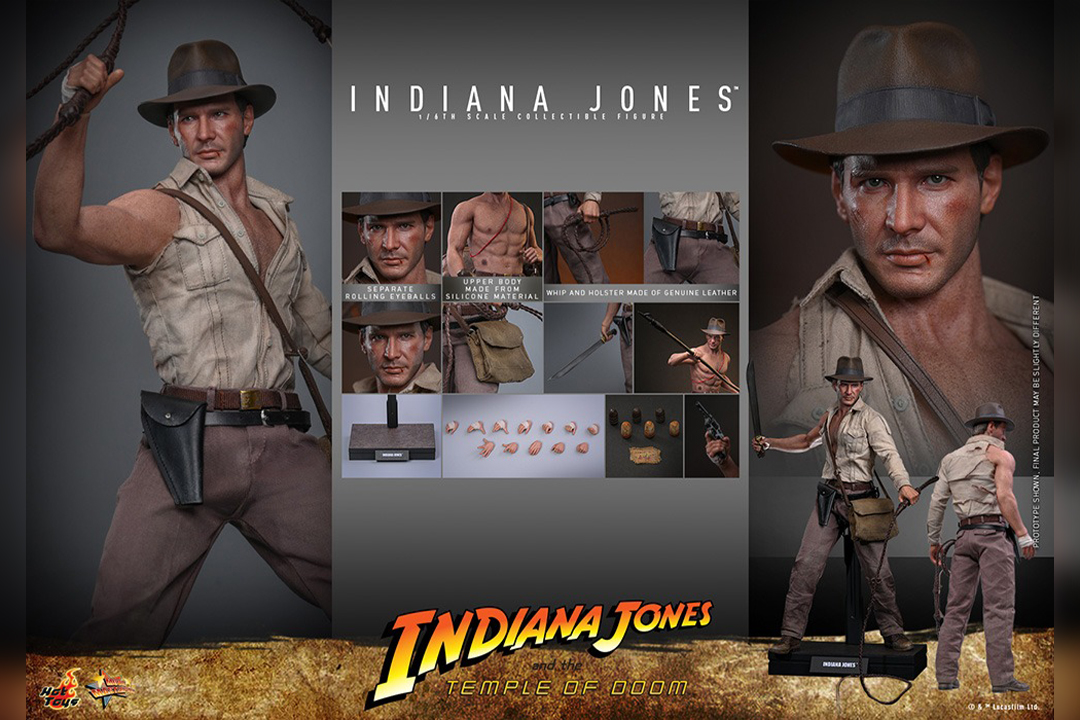 ホットトイズ新作！『魔宮の伝説』版の若き日のインディ・ジョーンズが27年2月に発売！