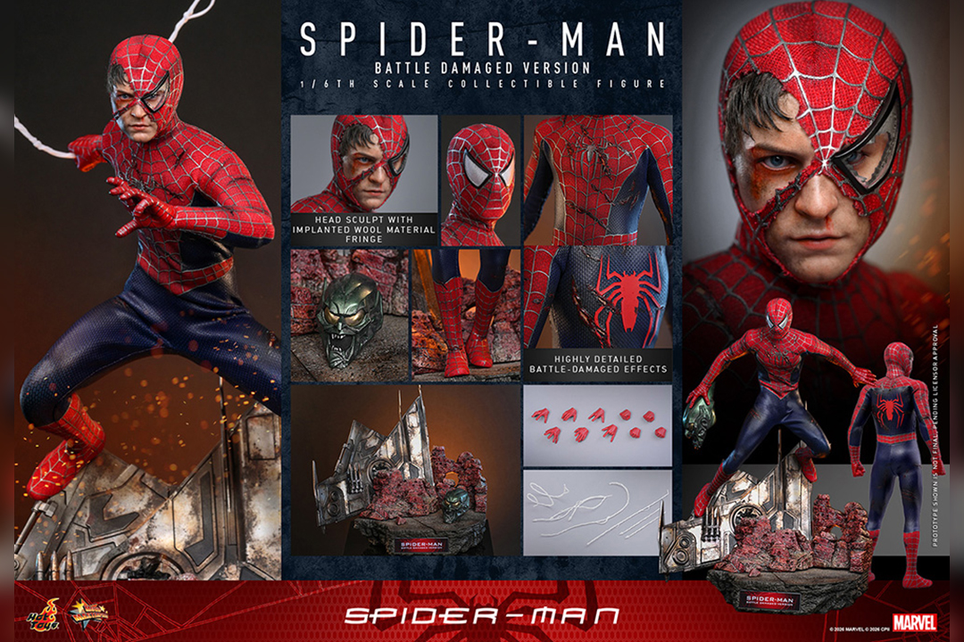 ホットトイズ新作！スパイダーマン バトルダメージ版が2027年2月に発売！