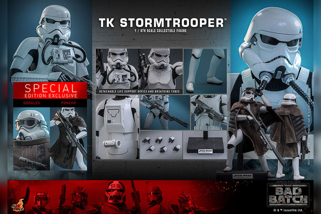 ホットトイズ　テレビ・マスターピース　TKストームトルーパー ボーナスアクセサリー付き