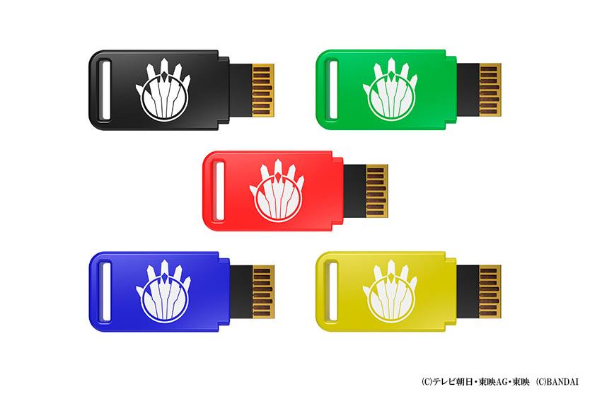 MEMOREALIZE DATA CARD ゴジュウジャーセット