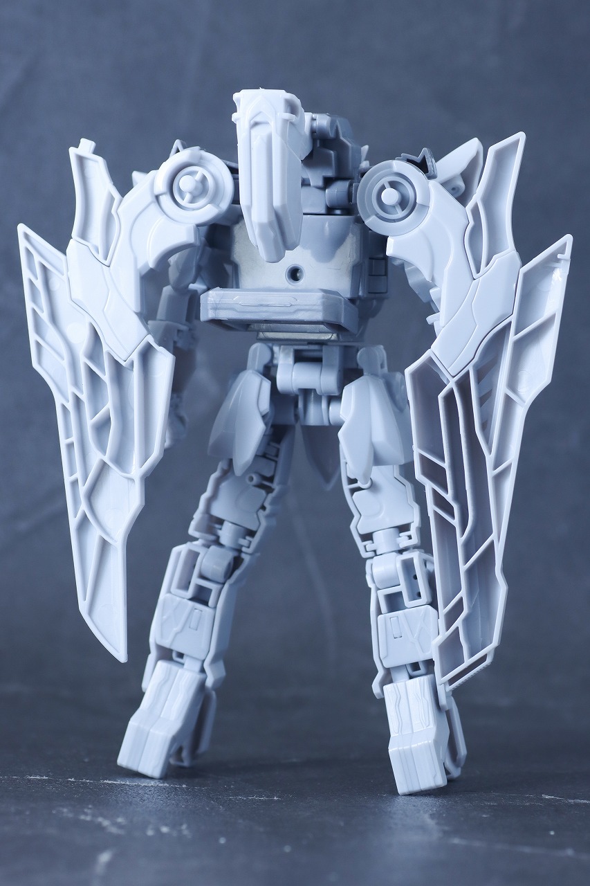 ミニプラ　テガジューン＆ダークウルフデカリバー50＆勇動 ガリュード　レビュー　パッケージ