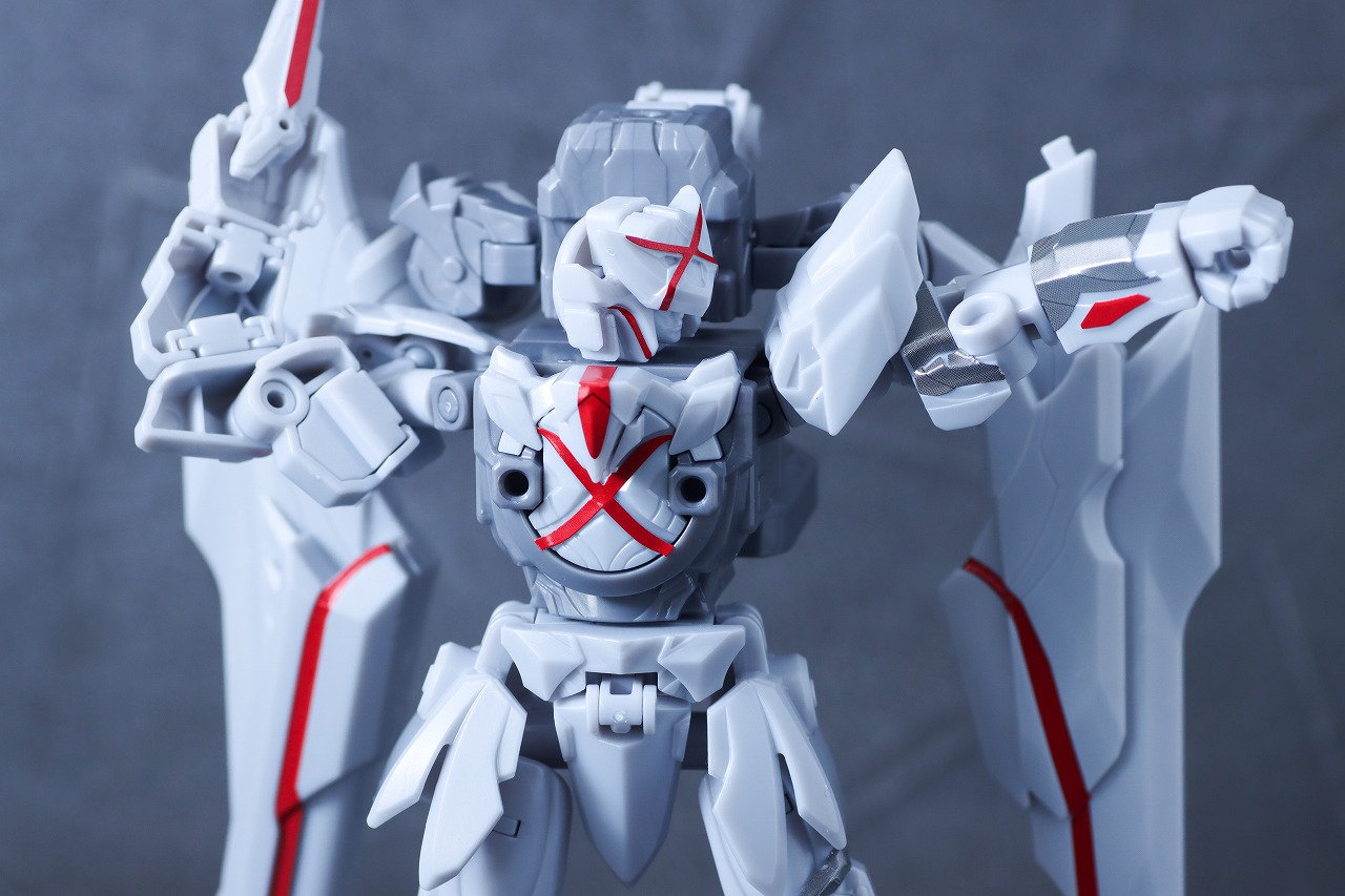 ミニプラ　テガジューン　レビュー　可動範囲