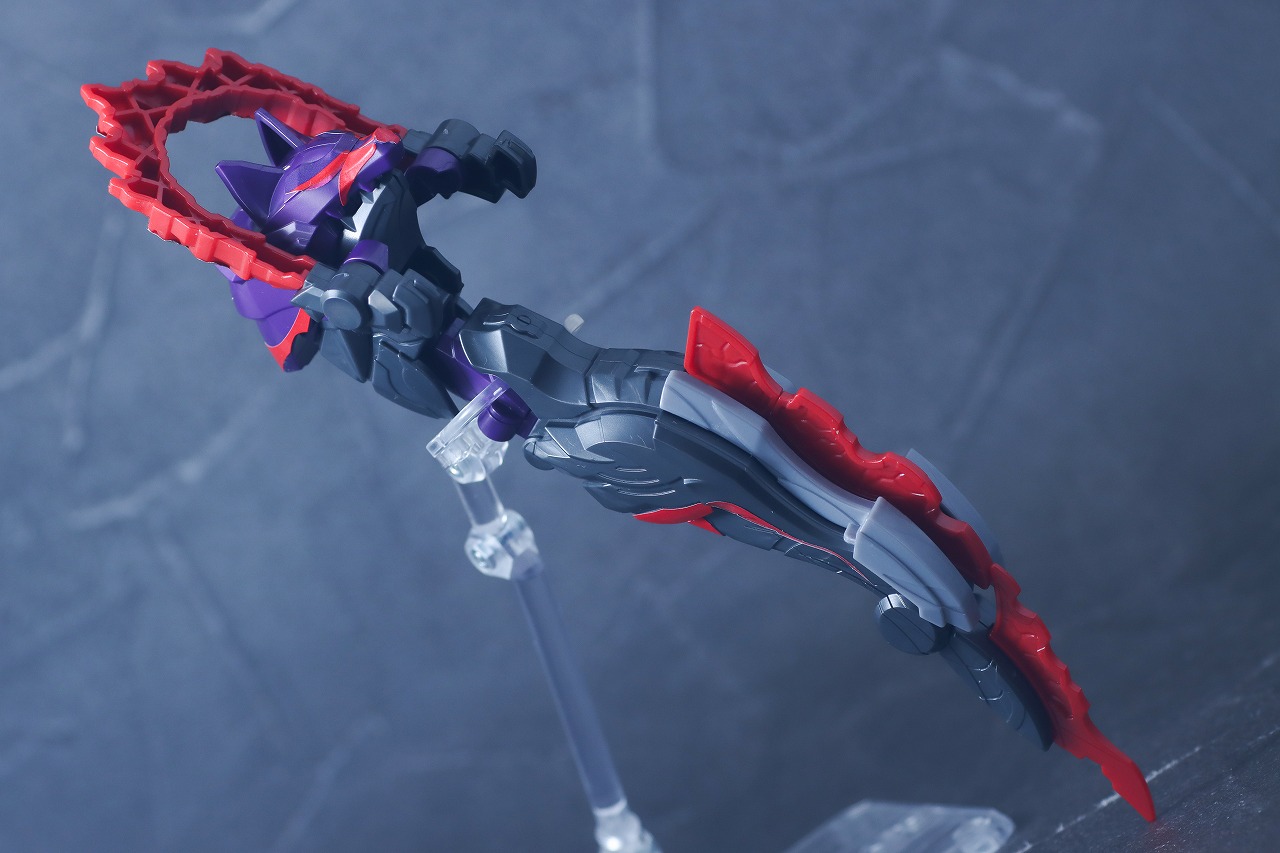 ミニプラ　ダークウルフデカリバー50　レビュー　アクション