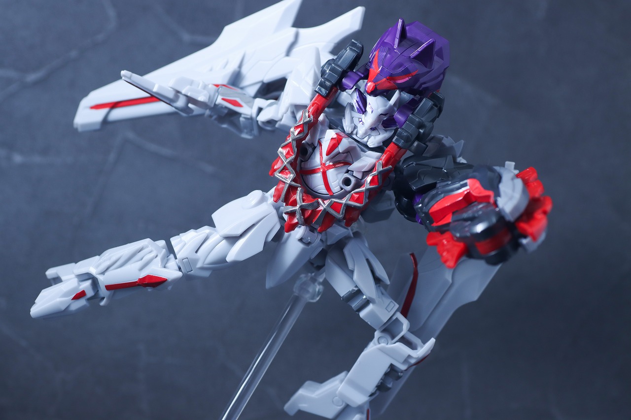 ミニプラ　テガジューンブライドブレイド　レビュー　アクション