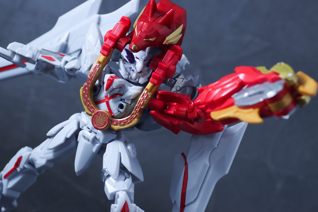 ミニプラ　テガジューンブライドブレイド　レビュー　アクション