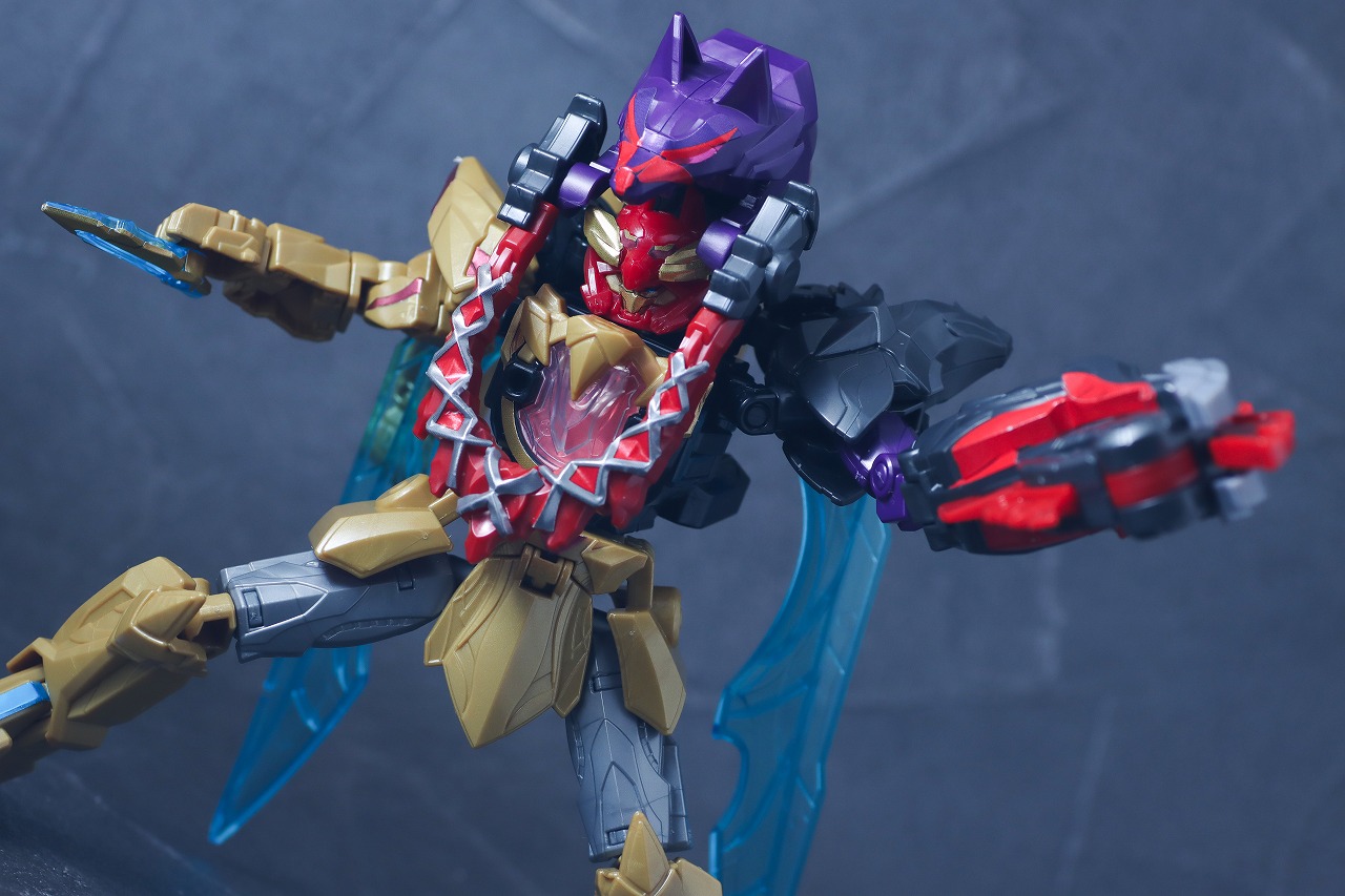 ミニプラ　テガソードブライドブレイド　レビュー　アクション