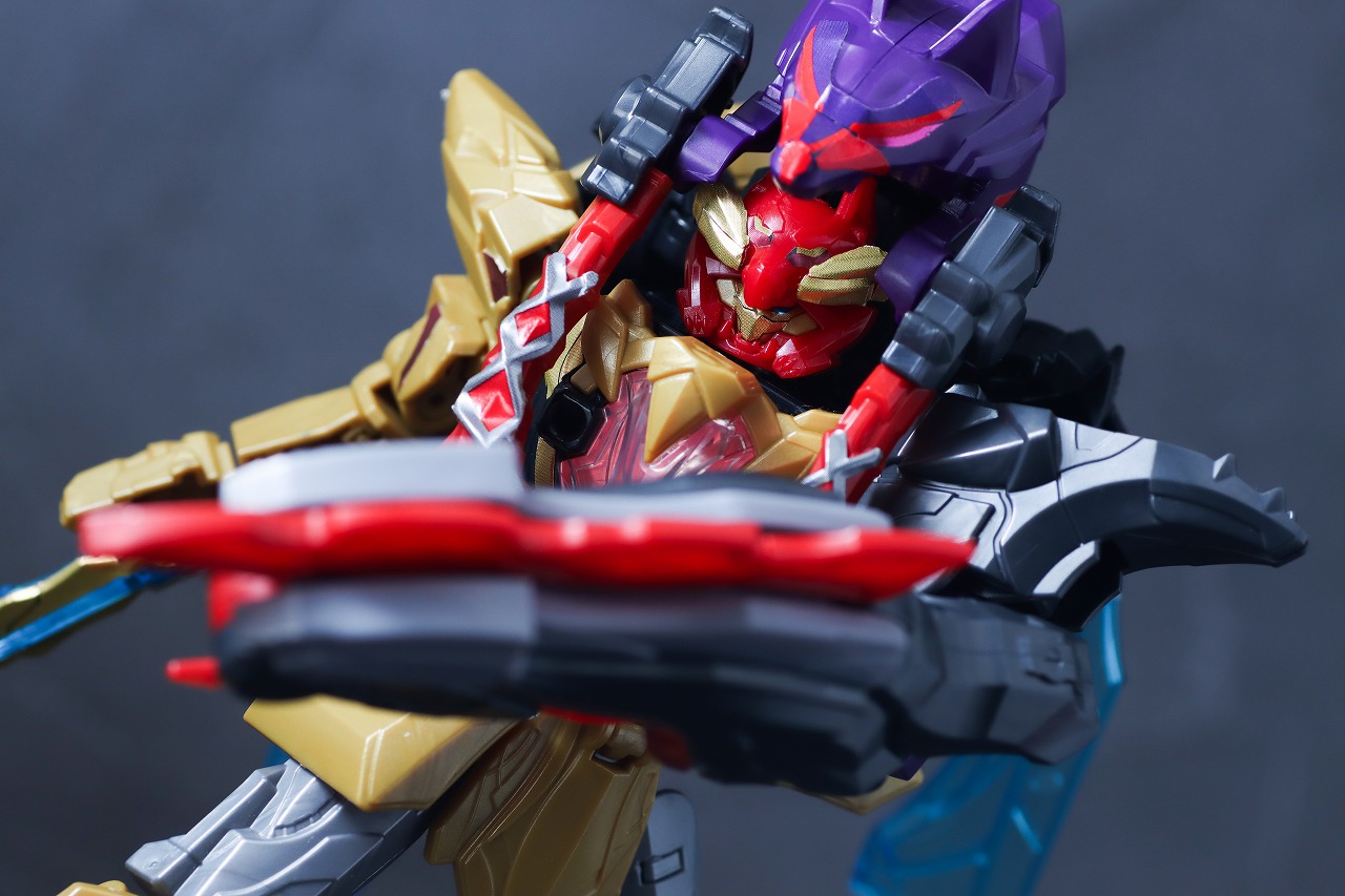 ミニプラ　テガソードブライドブレイド　レビュー　アクション