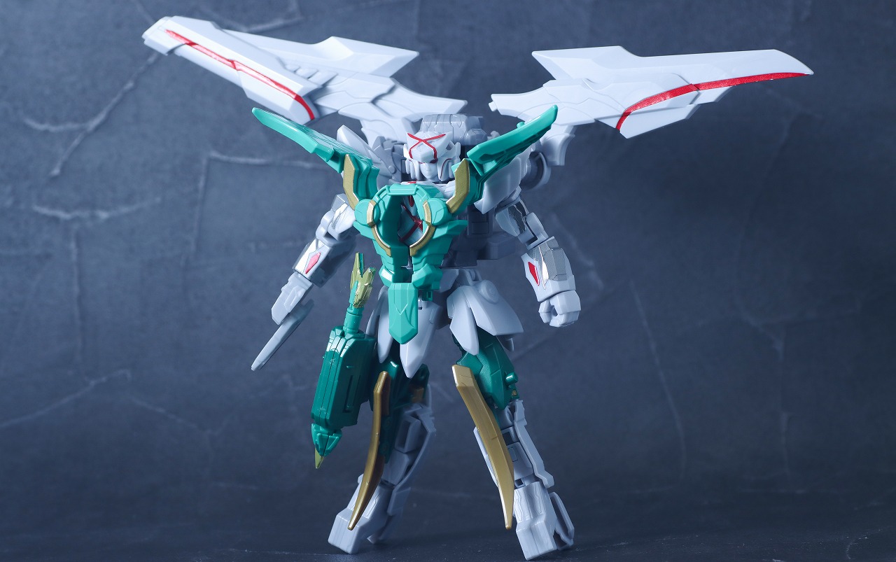 ミニプラ　テガジューン ブライドブリッツ　レビュー　アクション