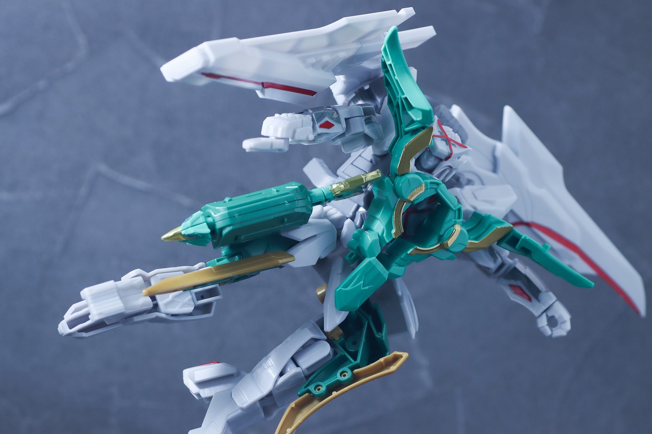 ミニプラ　テガジューン ブライドブリッツ　レビュー　アクション