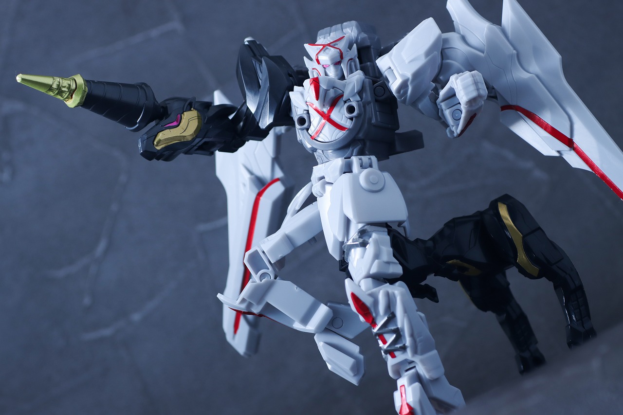 ミニプラ　テガジューン ブライドブレイブ　レビュー　アクション