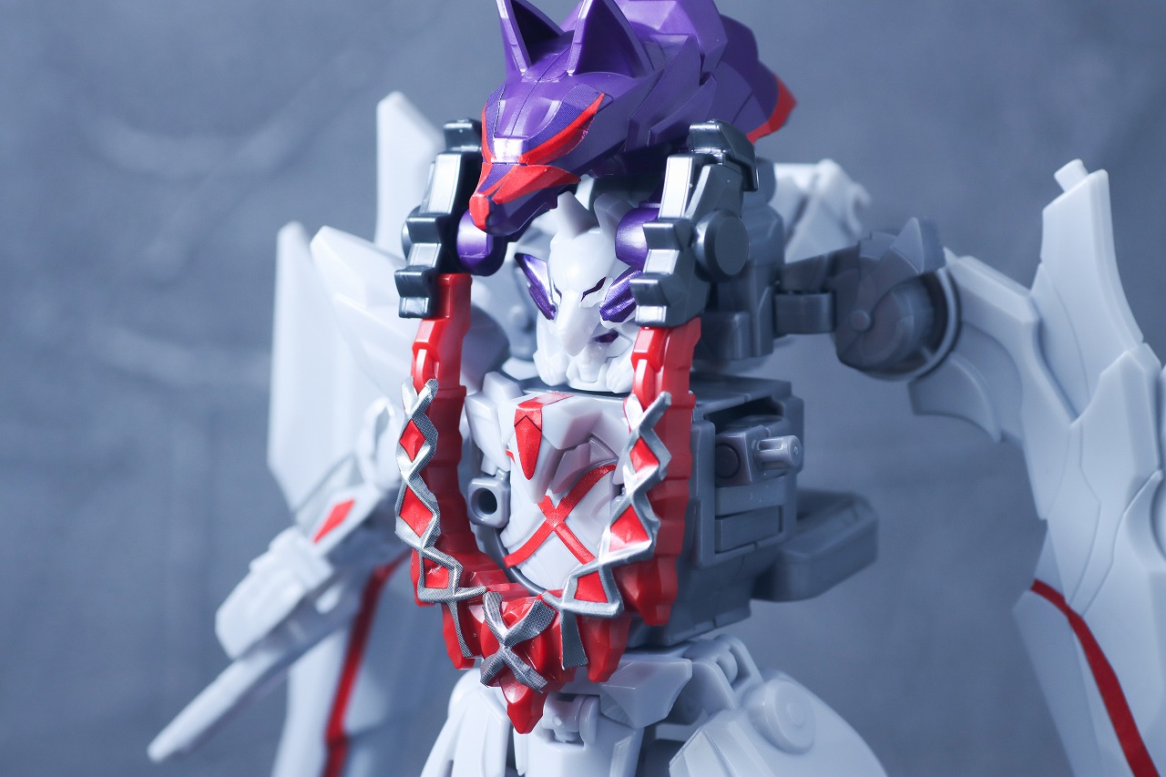 ミニプラ テガジューン&ダークウルフデカリバー50 レビュー 合体