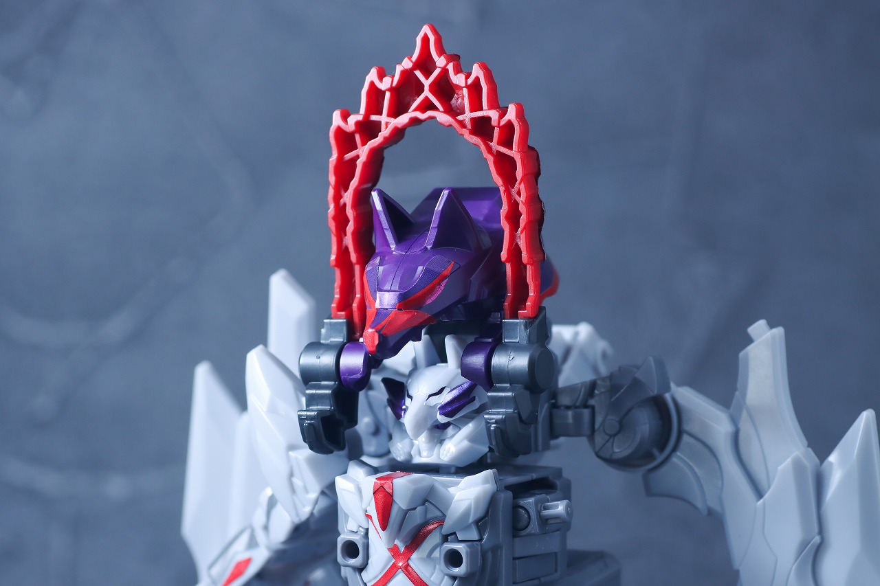 ミニプラ テガジューン&ダークウルフデカリバー50 レビュー 合体