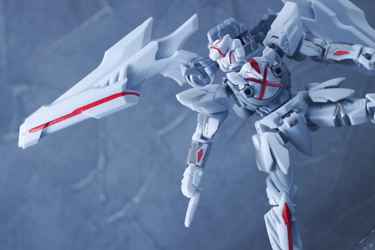 ミニプラ　テガジューン　レビュー　アクション