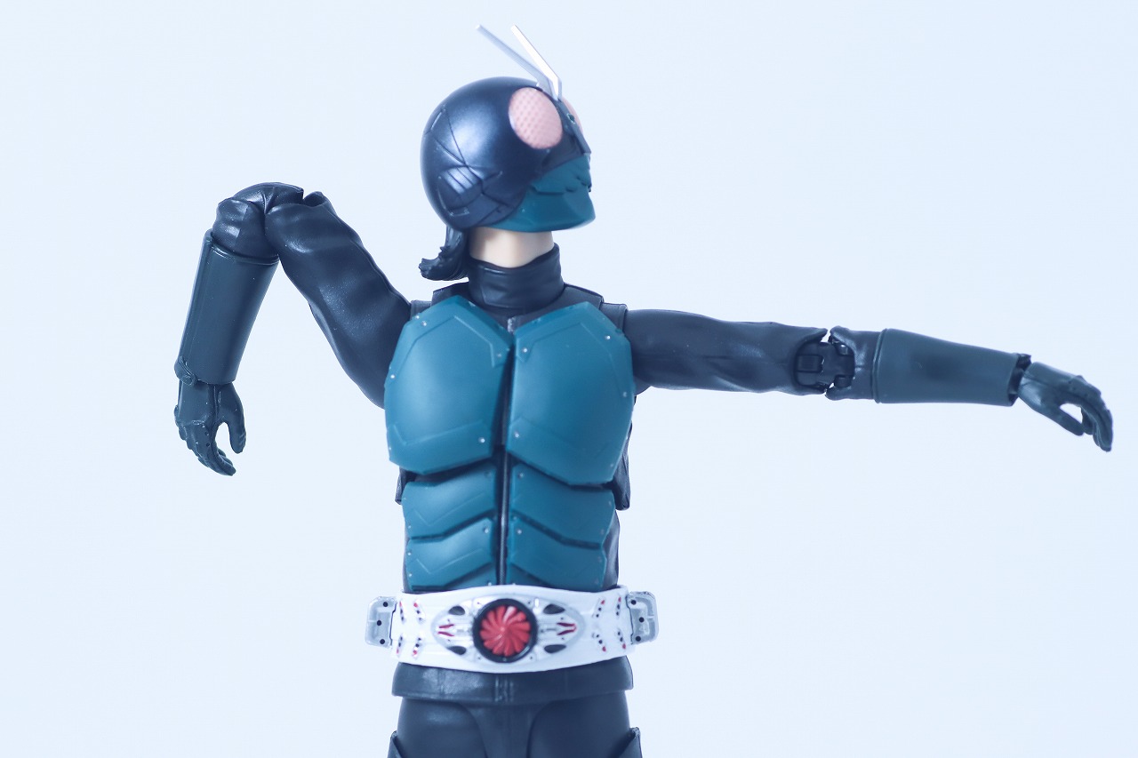 S.H.フィギュアーツ　第1バッタオーグ／仮面ライダー　シン・仮面ライダー　レビュー　可動範囲